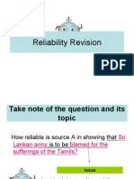 Reliability Revision