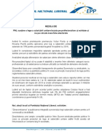 PNL Susține o Lege A Salarizării Unitare Bazata Pe Profesionalism Și Echitate Și Nu Pe Calcule Meschine Electorale