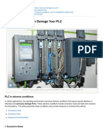 3 Conditions That Can Damage Your PLC