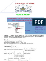 "Ajm & WJM": Indian School of Mines