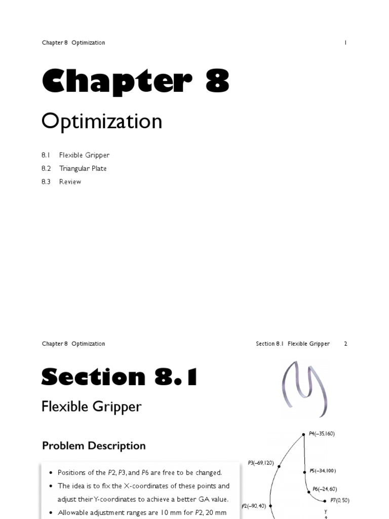 Chapter 8 Optimization 1 | PDF