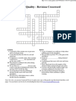 Custom Crossword Puzzle