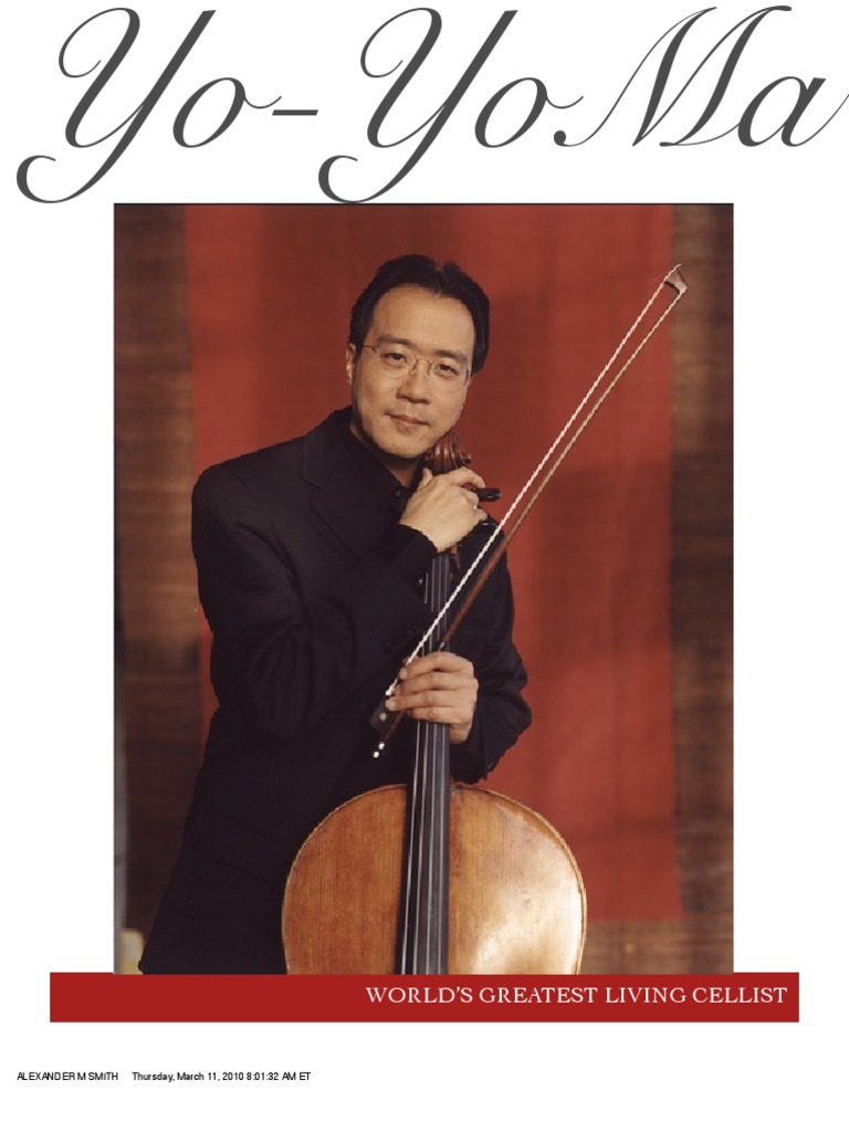 Yo-Yo Ma: A Musical Visionary | PDF | Cello