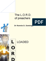 The LORD of Preachers