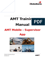 AMT Training Manual - AMT Mobile - Supervisor App 201501