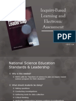 inquiry-based learning and electronic assessment