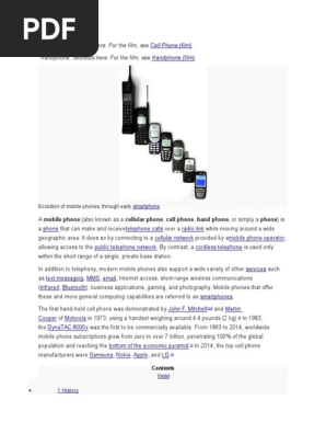 Cell Phone