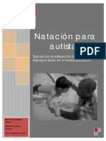 Trabajo de Investigación - Natación para Autistas