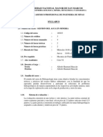 Syllabus Hidrogeología 2012-2