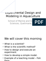 Experimental Design and Modeling in Aquaculture.ppt