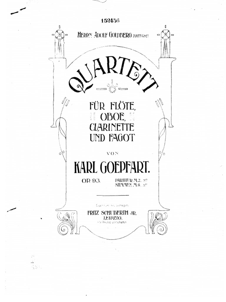 Goepfart Woodwind Quartet PDF