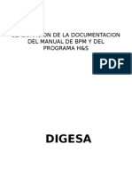 ELABORACION DE LA DOCUMENTACION DEL MANUAL DE BPM PH&S.pptx