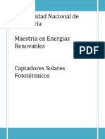 Captadores Solares Fototérmicos