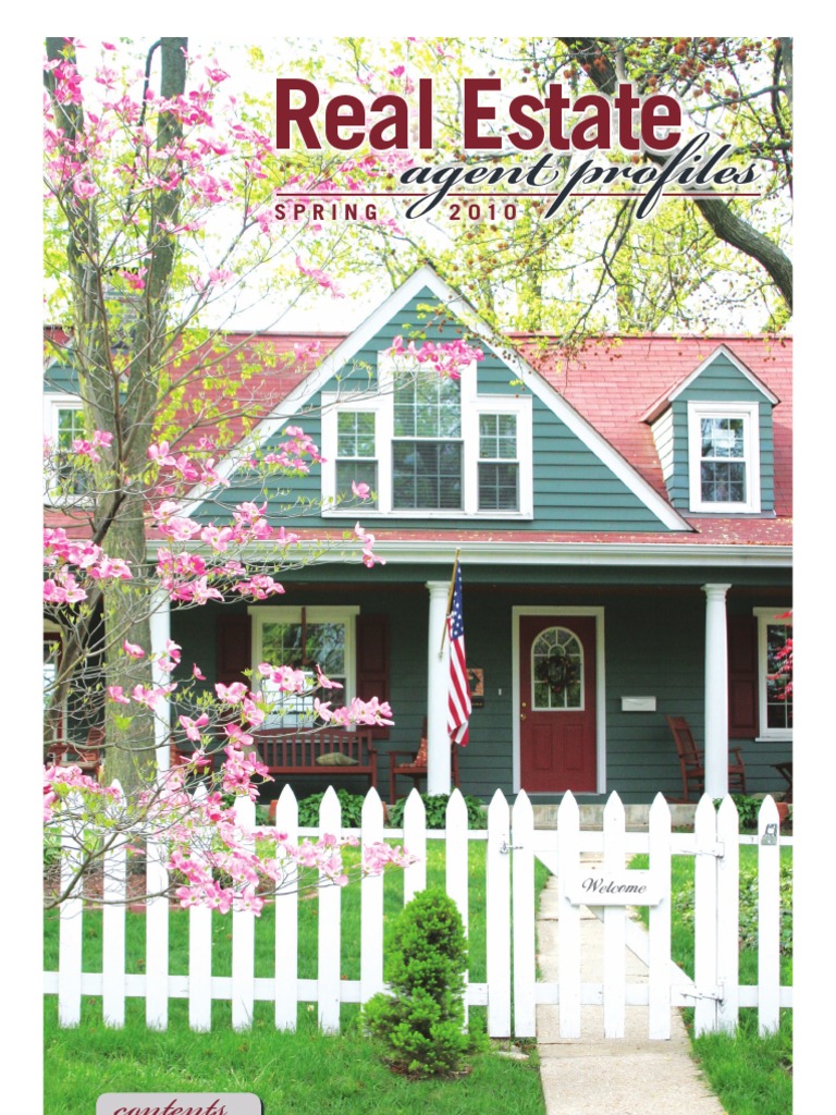 Real Estate Agent Profiles 2010 PDF Real Estate Broker Genealogy