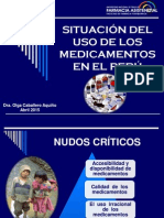 Situación Del Uso de Medicamentos en El Perú