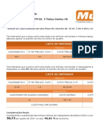 Comparativo de Custos