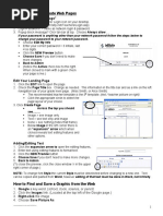 In10sity: How To Create Web Pages: Access Your "Landing Page"