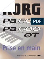 Pa600 Quick Guide v100 (French)