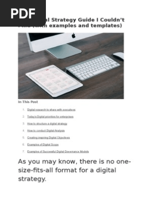 The Digital Strategy Guide