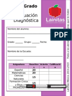 4to Grado - Evaluación Diagnóstica (2014-2015)