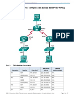 7.3.2.4 Lab - Configuring Basic RIPv2 and RIPng