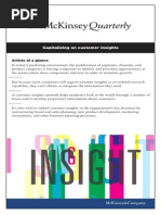 Capitalizing On Customer Insights PDF