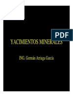 Yacimientos Minerales 