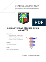 Conductividad Térmica