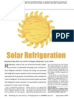 Solar Refrigeration - Klein e Reindl (2005)