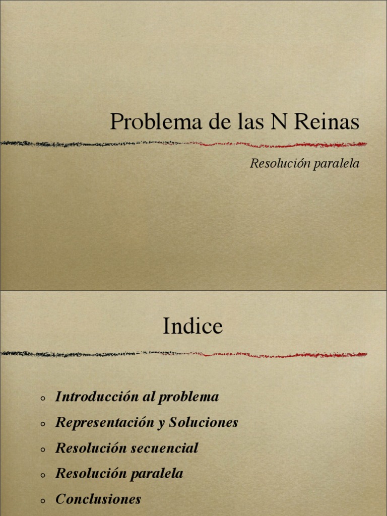 El Problema de Las N Reinas | PDF