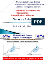 Notas de Aula 3-Cinematica - Mecanismos