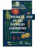 Iniciacion Tecnicas Culinarias 0 Al 80