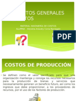 Conceptos Generales de Costos