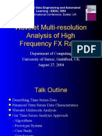 Wavelet Multiresolution Analysis of High Frequency Fx Rates 1203290417290522 5