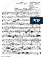 Kreutzer - 42 Etudes or Caprices For Violin