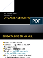 Organisasi Komputer