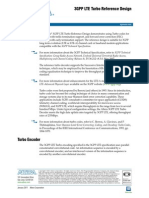 LTE Turbo Design