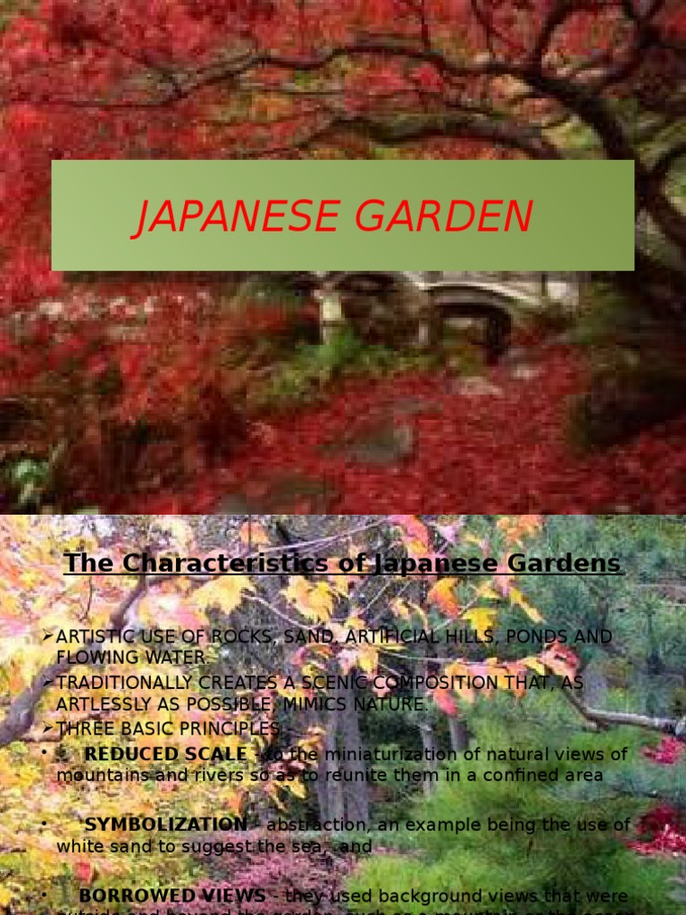 Japanese Gardens PDF Horticulture And Gardening Landscape