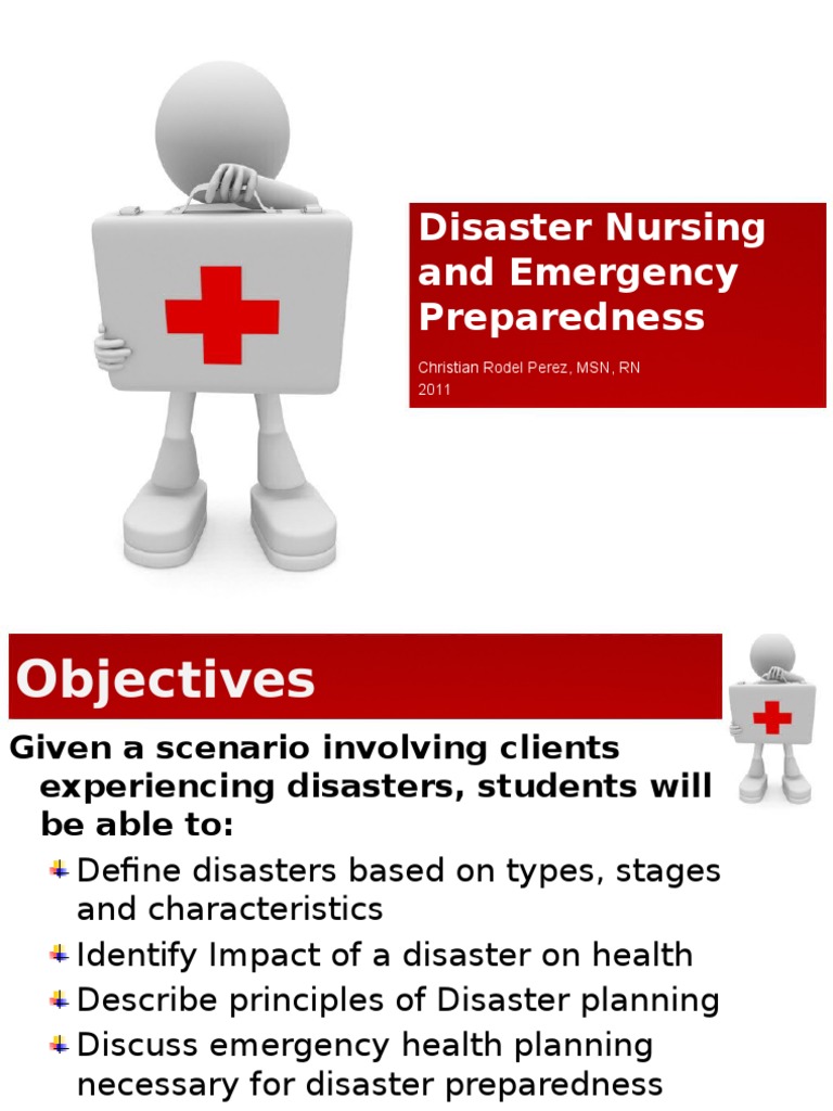 Disaster Nursing and Emergency Preparedness PDF Emergency Management Risk Management