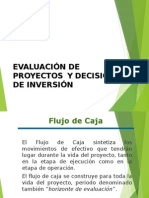 Evaluación de Proyectos y Toma de Decisiones