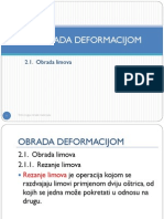 TOM2 - p02 - Obrada Deformacijom 1. Obrada Limova WEB