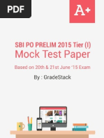Download sbi po mock test by pks SN282154812 doc pdf