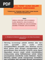 Teknologi terapan dalam pelayanan kehamilan