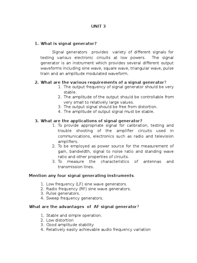 Unit 3 | PDF | Amplifier | Amplitude