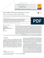 EROI of Different Fuels and The Implications For Society