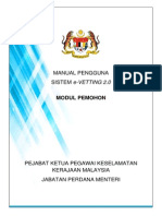 Manual Pengguna - Pemohon