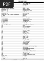 Karaoke Catalog | PDF | Entertainers | Musicians