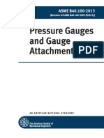 ASMEB40.5 - Pressure Guages
