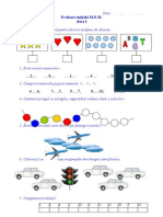 Fisa de Lucru Initiala Clasa I