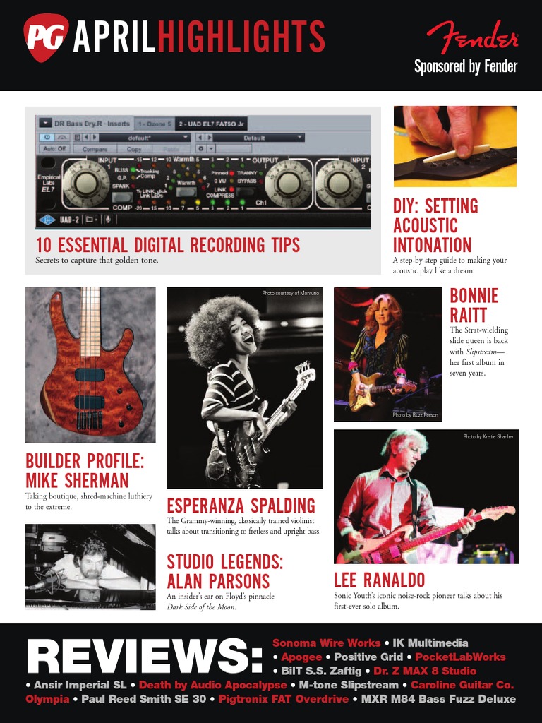 April 2014 Premier, PDF, Bass Guitar